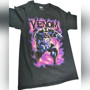 Venom T Shirt Marvel Sz Small Black